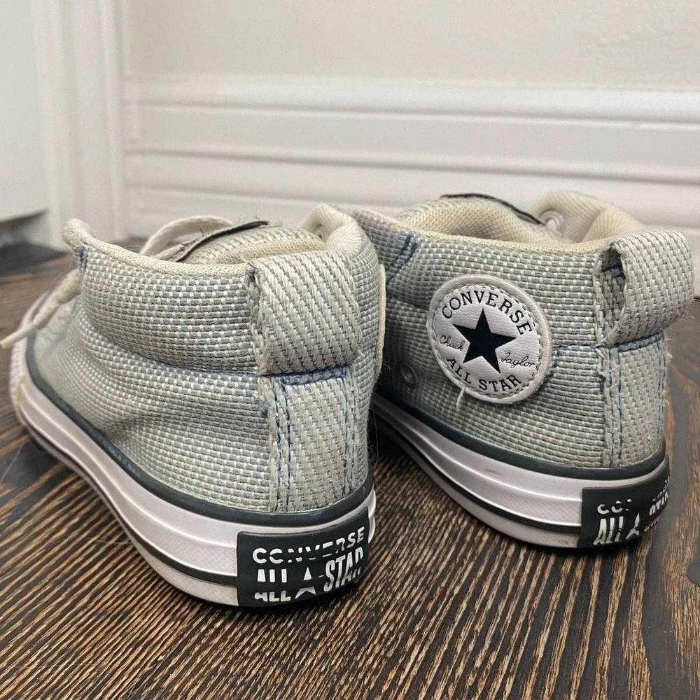 Bundle & Save CONVERSE All STAR STREET Youth Light Blue Cream Slip On 11‎